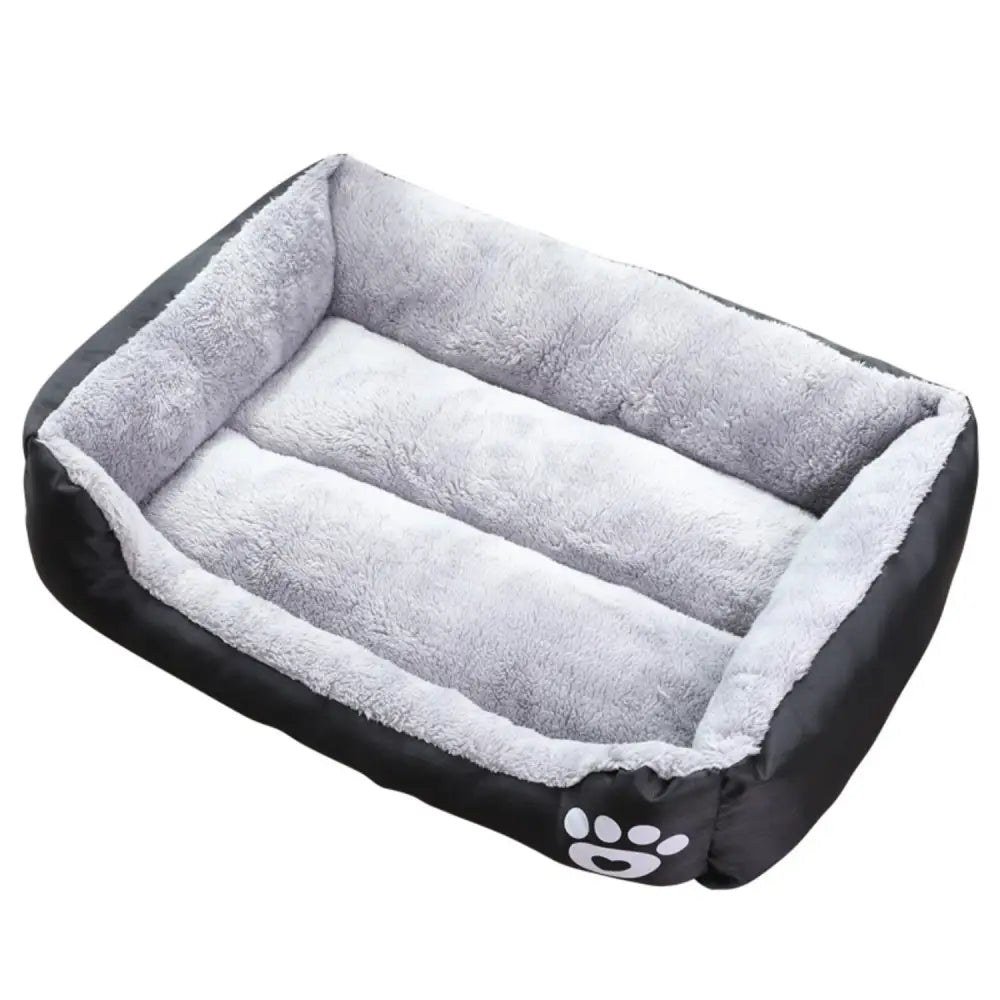 Floofi Pet Bed Square XL Size (Black) - Pet Care > Dog Supplies > Dog Beds