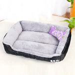 Floofi Pet Bed Square XL Size (Black) - Pet Care > Dog Supplies > Dog Beds