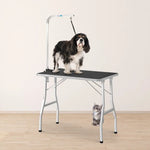 Floofi Pet Grooming Table 90cm Single Pole (Black) - Home & Garden > Shading > Umbrellas & Sunshades