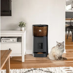 Floofi Smart Pet Feeder with Camera - Black - Pet Care > Dog Supplies > Dog Bowls Feeders & Waterers