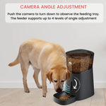 Floofi Smart Pet Feeder with Camera - Black - Pet Care > Dog Supplies > Dog Bowls Feeders & Waterers
