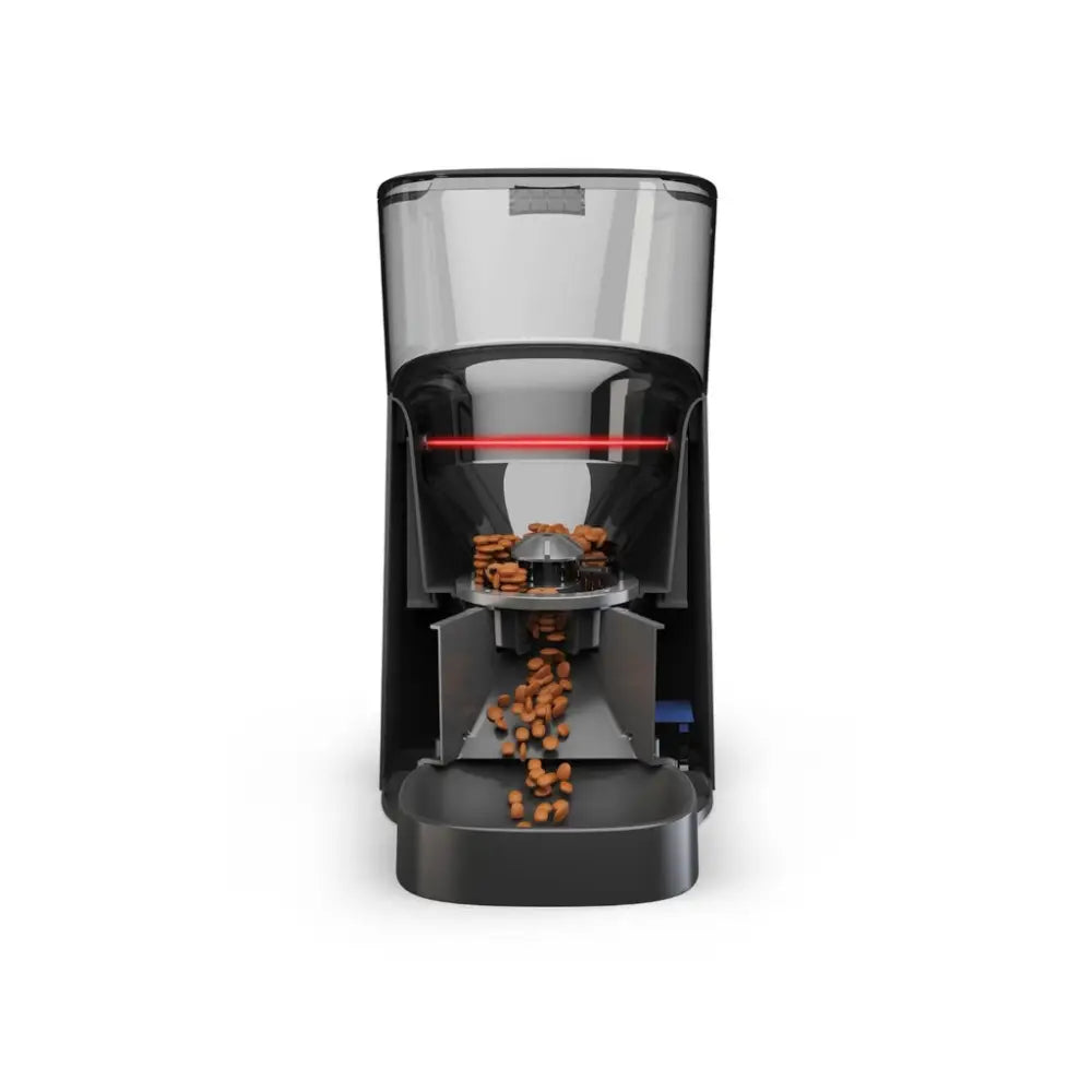 Floofi Smart Pet Feeder with Camera - Black - Pet Care > Dog Supplies > Dog Bowls Feeders & Waterers