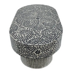 FLORAL MOTHER OF PEARL COFFEE TABLE - Furniture > Living Room > Coffee Tables