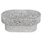 FLORAL MOTHER OF PEARL COFFEE TABLE - Furniture > Living Room > Coffee Tables