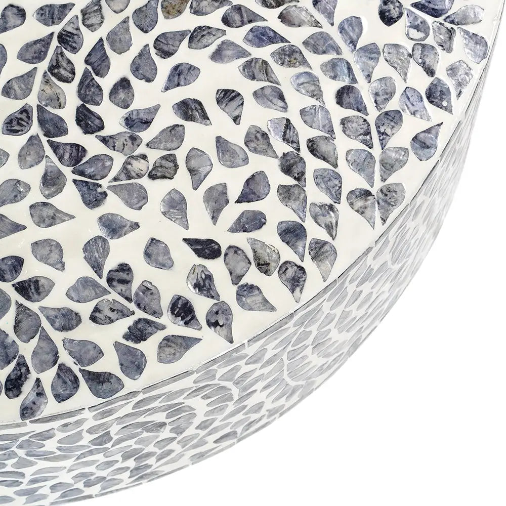 FLORAL MOTHER OF PEARL COFFEE TABLE - Furniture > Living Room > Coffee Tables