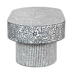 FLORAL MOTHER OF PEARL COFFEE TABLE - Furniture > Living Room > Coffee Tables
