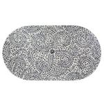 FLORAL MOTHER OF PEARL COFFEE TABLE - Furniture > Living Room > Coffee Tables