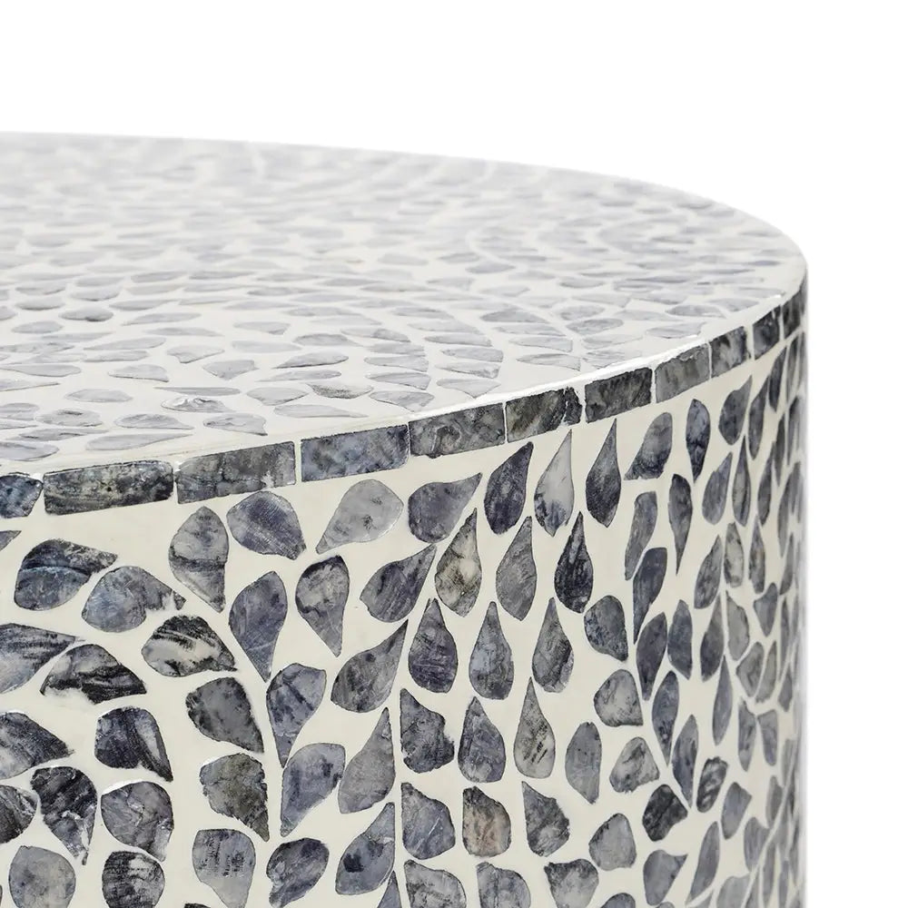 FLORAL MOTHER OF PEARL COFFEE TABLE - Furniture > Living Room > Coffee Tables