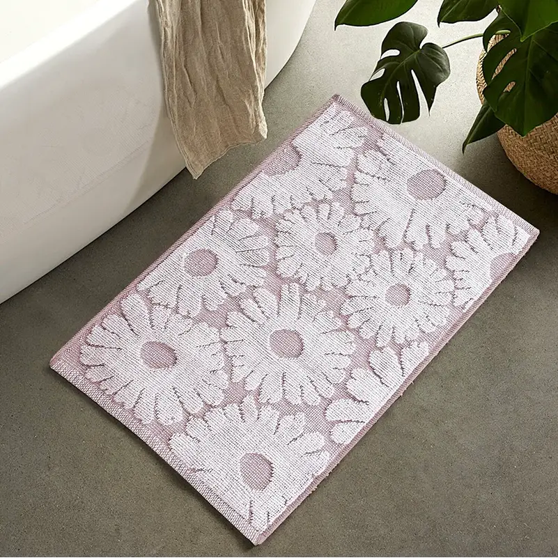 Floral Pink Kids Tufted Bathmat - Occasions > Party & Birthday Novelties > Party Supplies
