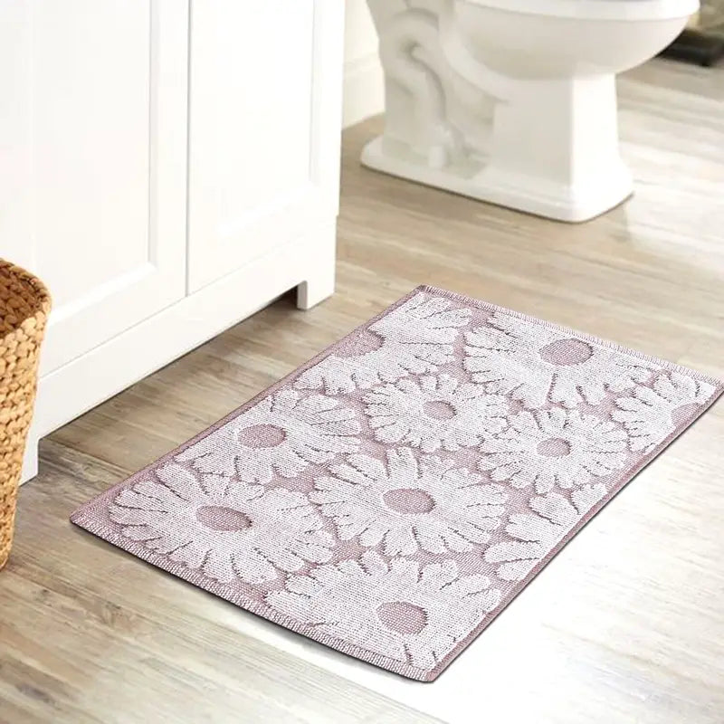 Floral Pink Kids Tufted Bathmat - Occasions > Party & Birthday Novelties > Party Supplies
