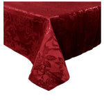 Floral Red Tablecloth 132 x 178 cm - Home & Garden > Kitchenware