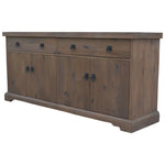 Florence Buffet Table 180cm 2 Door 4 Drawer Solid Mango Timber Wood - Furniture > Living Room