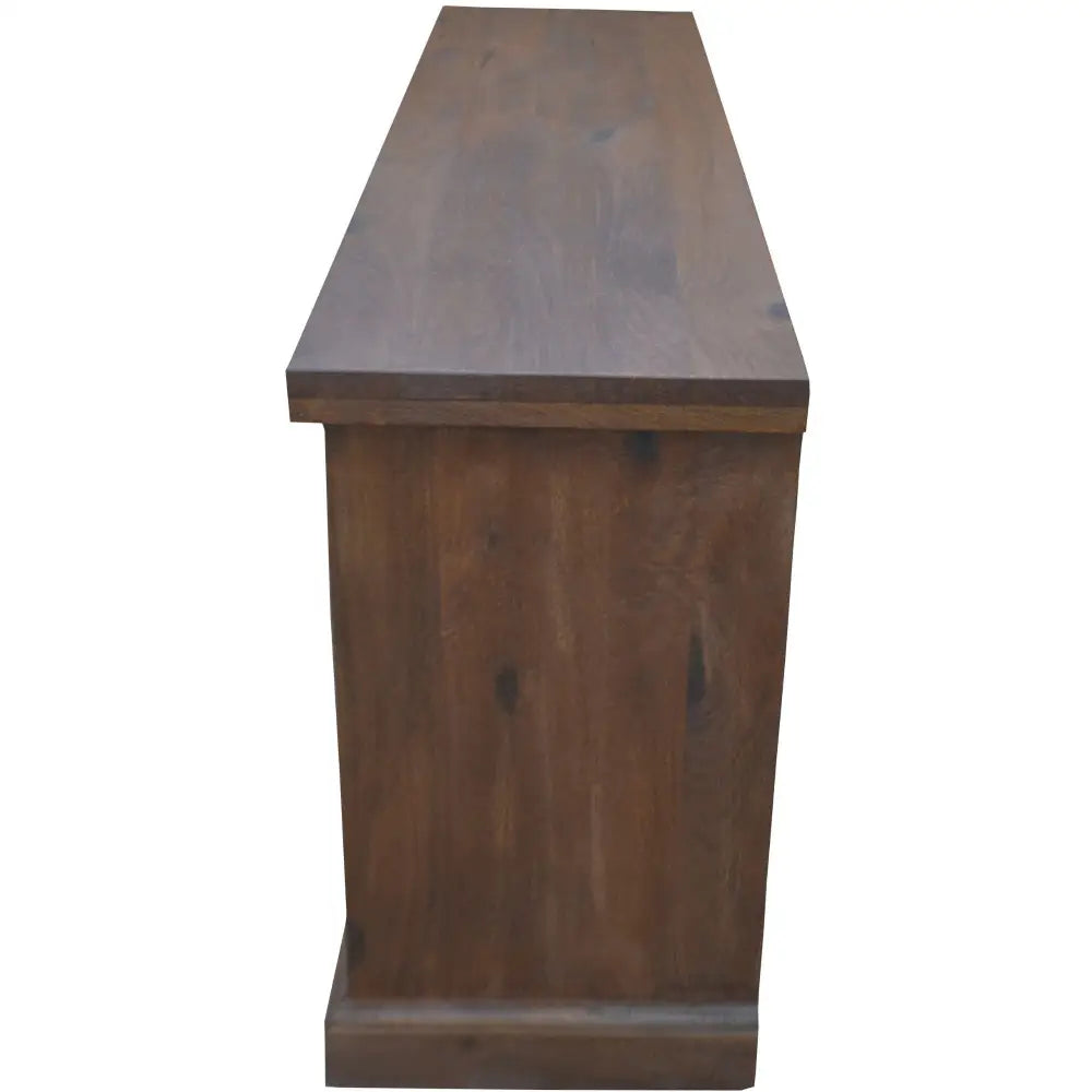 Florence Buffet Table 180cm 2 Door 4 Drawer Solid Mango Timber Wood - Furniture > Living Room