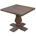 Florence Lamp Table 70cm Pedestal Solid Timber Wood French Provincial - Furniture > Living Room