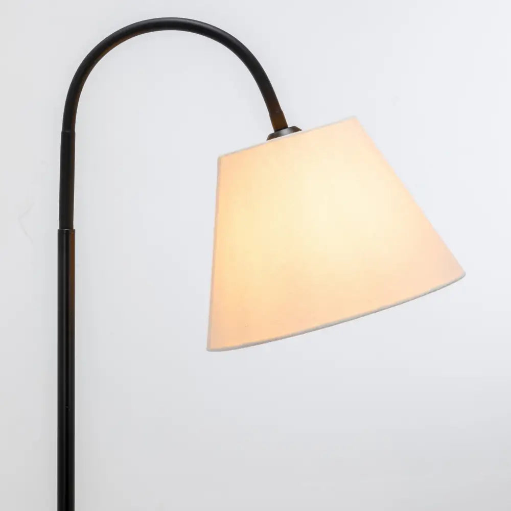 Florence Tripod Lamp Shelf Storage Drawer Bed Side Table Light w/ USB Charger - Home & Garden > Lighting > Floor Lamps