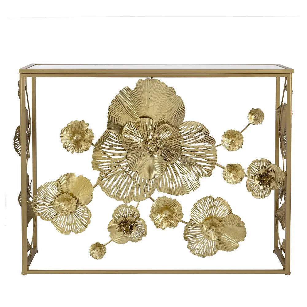 FLORET MIRRORED CONSOLE TABLE - Furniture > Dining > Buffets & Sideboards