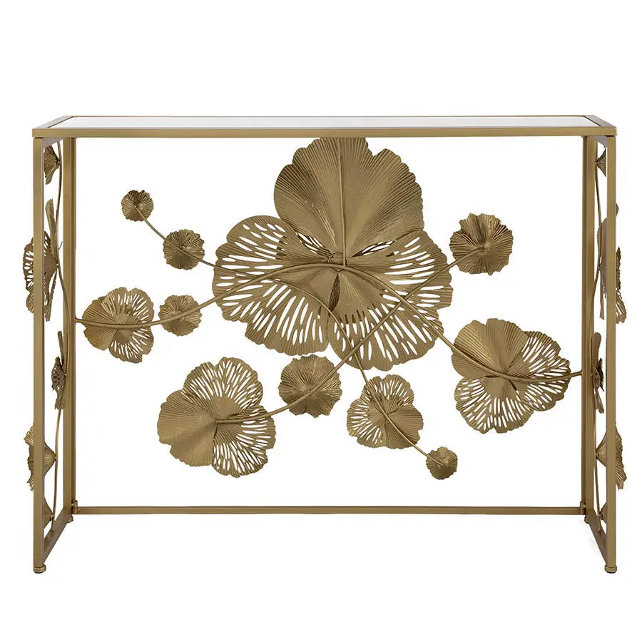 FLORET MIRRORED CONSOLE TABLE - Furniture > Dining > Buffets & Sideboards