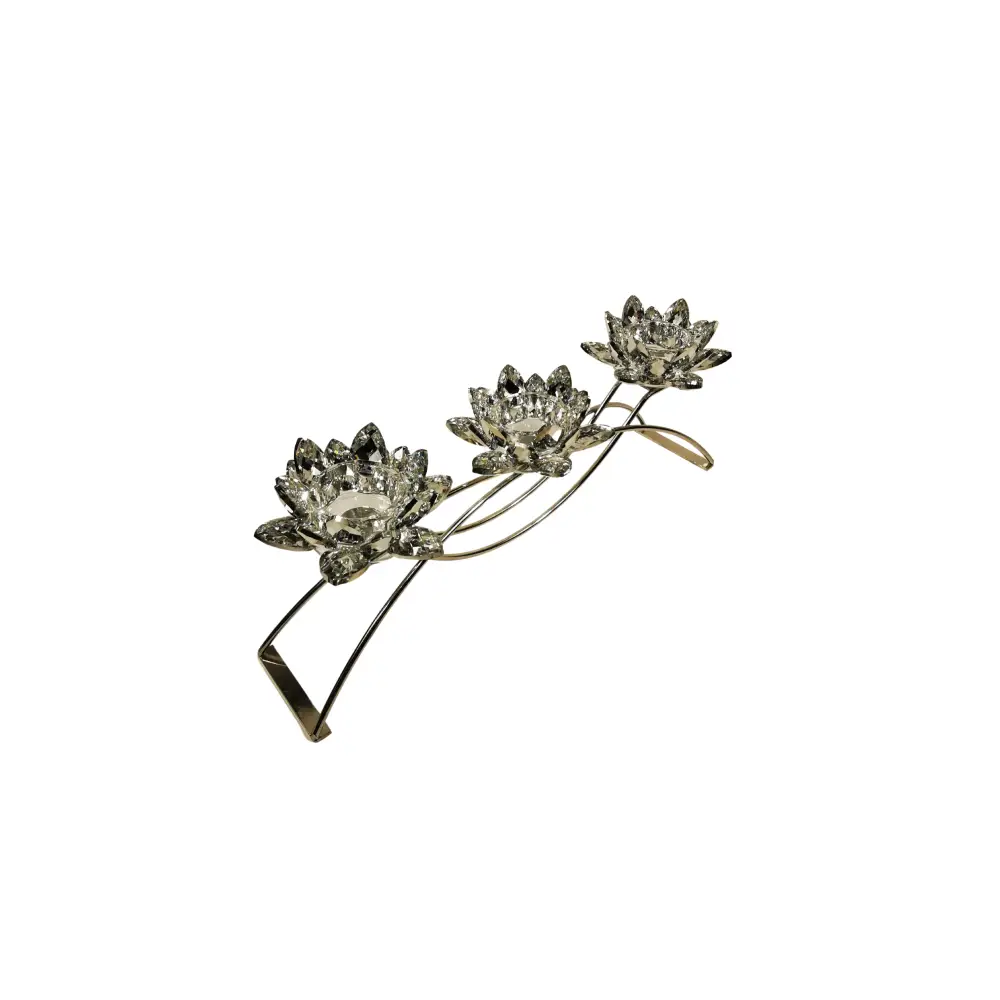 Flower 3 Tea Light Candle Holder - Home & Garden > Decor > Vases & Table Decor