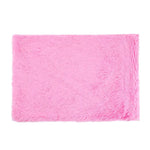 Fluffy Pet Blankets-Soft Faux Fur Anti-Anxiety Cozy Throws for Cats and Dogs M 80*55cm bright pink - Pet Care > Dog