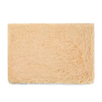 Fluffy Pet Blankets-Soft Faux Fur Anti-Anxiety Cozy Throws for Cats and Dogs M 80*55cm apricot colour - Pet Care > Dog