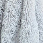 Fluffy Pet Blankets-Soft Faux Fur Anti-Anxiety Cozy Throws for Cats and Dogs M 80*55cm beige brown - Pet Care > Dog