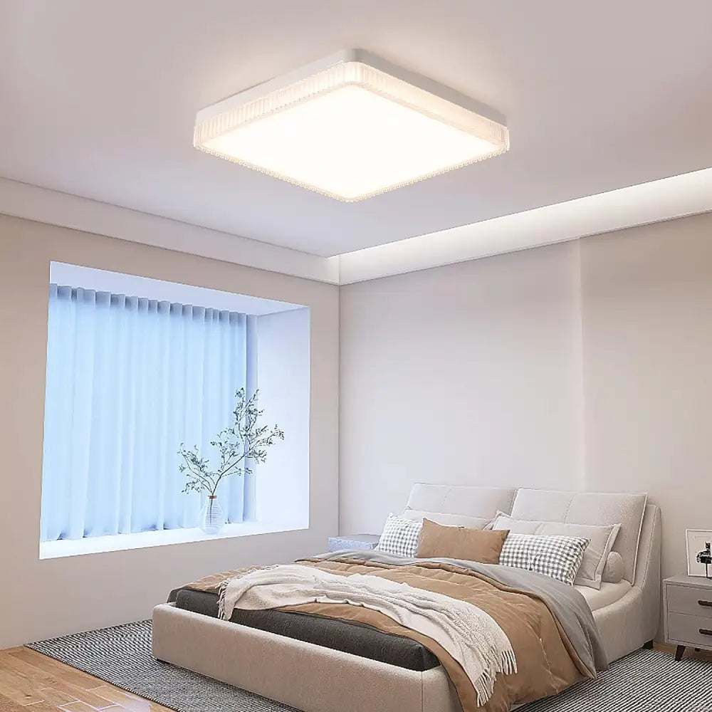 Flush Mount Ceiling Lights LED Square White (23cm 36W) - Home & Garden > Lighting