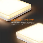 Flush Mount Ceiling Lights LED Square White (23cm 36W) - Home & Garden > Lighting