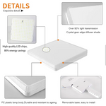 Flush Mount Ceiling Lights LED Square White (23cm 36W) - Home & Garden > Lighting