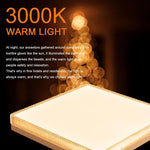 Flush Mount Ceiling Lights LED Square White (23cm 36W) - Home & Garden > Lighting
