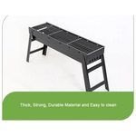 Foldable Portable BBQ Charcoal Grill Barbecue Camping Hibachi Picnic - Home & Garden > BBQ