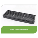 Foldable Portable BBQ Charcoal Grill Barbecue Camping Hibachi Picnic small - Home & Garden > BBQ