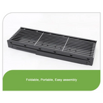 Foldable Portable BBQ Charcoal Grill Barbecue Camping Hibachi Picnic - Home & Garden > BBQ