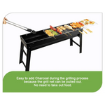 Foldable Portable BBQ Charcoal Grill Barbecue Camping Hibachi Picnic small - Home & Garden > BBQ