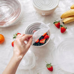 Food Grade Silicone Stretch Lids: Your Ultimate Reusable Food Covers - set of 7 (Test) - Home & Garden > Storage