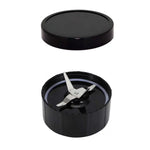 For Magic Bullet Extractor Cross Blade + Stay Fresh Cup Lid - Replacement Part - Appliances > Kitchen Appliances
