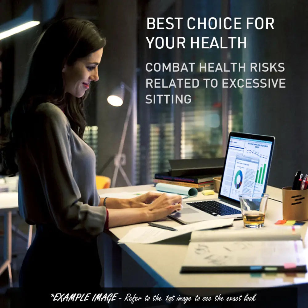 Fortia Sit To Stand Up Standing Desk 140x60cm 72-118cm Electric Height Adjustable 70kg Rated Black/Black Frame