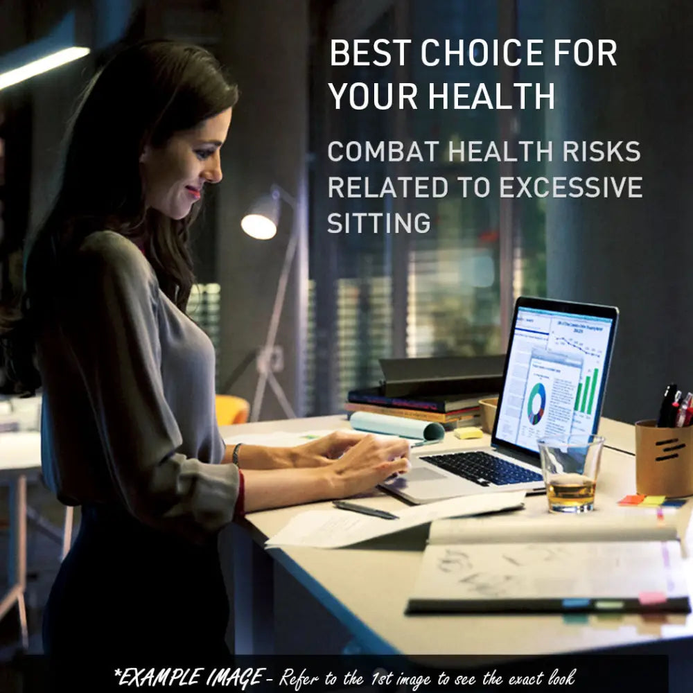 Fortia Sit To Stand Up Standing Desk 140x60cm 72-118cm Electric Height Adjustable 70kg Load Oak Style/Black Frame