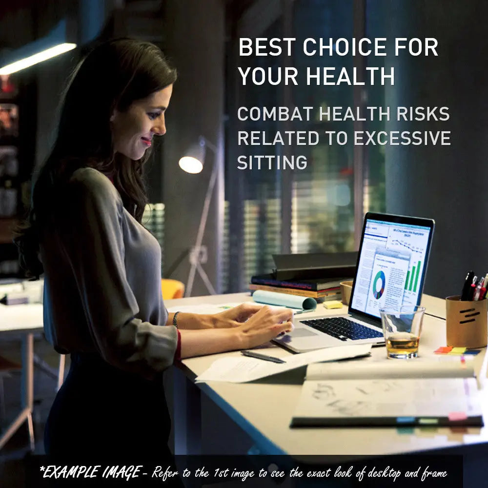 Fortia Sit To Stand Up Standing Desk 160x75cm 62-128cm Electric Height Adjustable Dual Motor 120kg Load White Oak