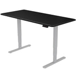 Fortia Sit To Stand Up Standing Desk 160x75cm 62-128cm Electric Height Adjustable Dual Motor 120kg Load Arched