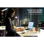 FORTIA Standing Desk Electric Dual Motor Adjustable Sit Stand L-Shaped Left 80KG Load Black - Furniture > Office
