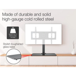 FORTIA TV Stand Mount 37-55 Inch Television Small Modern Universal Up to 55’’ - Audio & Video > TV Accessories