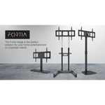 FORTIA TV Stand Mount 37-55 Inch Television Small Modern Universal Up to 55’’ - Audio & Video > TV Accessories