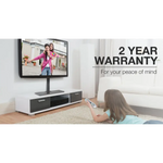 FORTIA TV Stand Mount 37-55 Inch Television Small Modern Universal Up to 55’’ - Audio & Video > TV Accessories