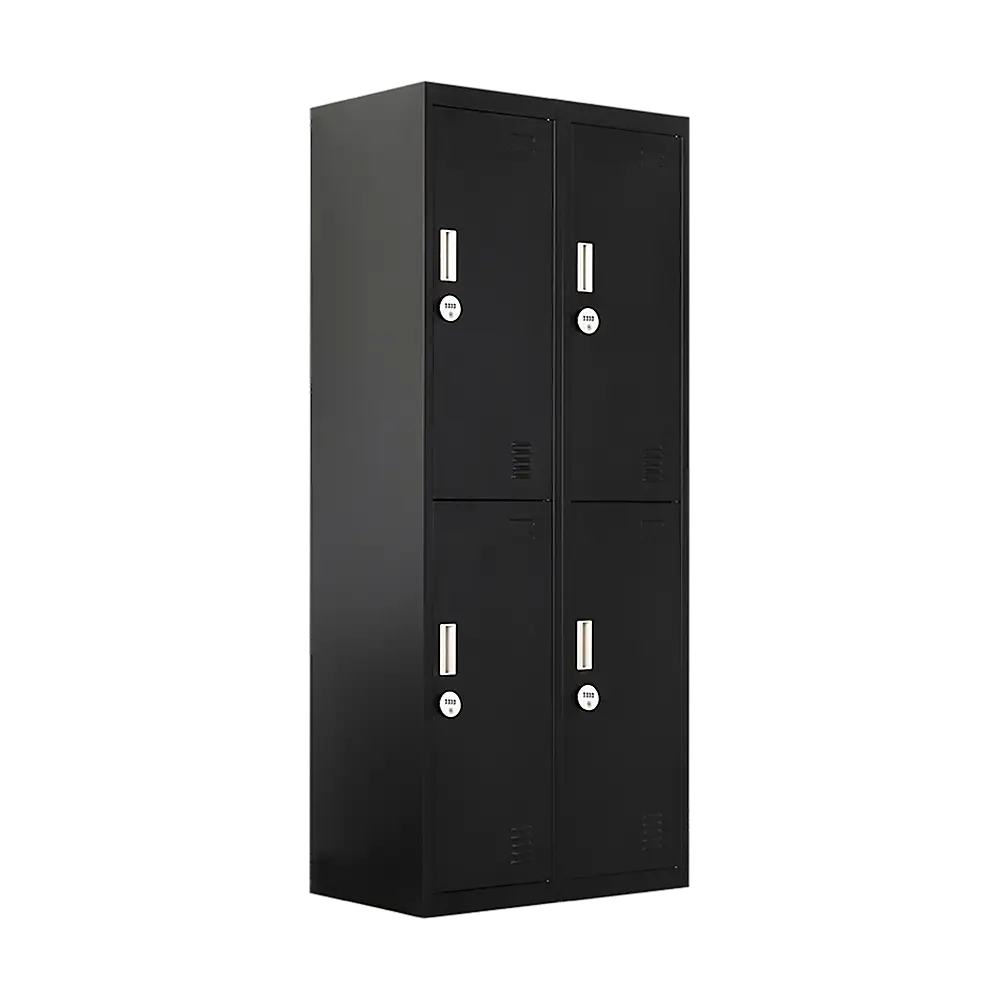 Four-Door Office Gym Shed Storage Locker - Furniture > Office