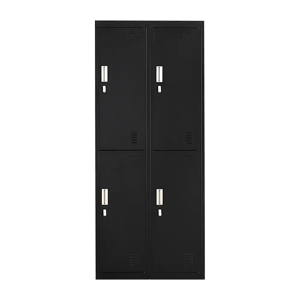 Four-Door Office Gym Shed Storage Locker - Furniture > Office