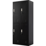 Four-Door Office Gym Shed Storage Locker - Furniture > Office
