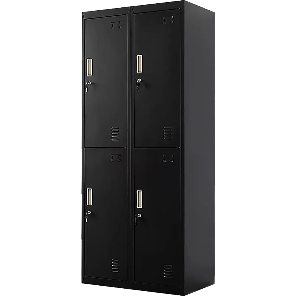 Four-Door Office Gym Shed Storage Locker - Furniture > Office