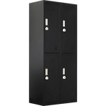 Four-Door Office Gym Shed Storage Locker - Furniture > Office