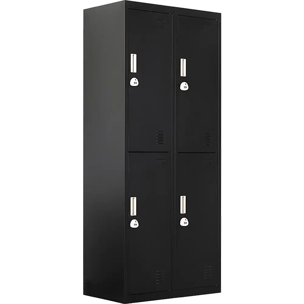 Four-Door Office Gym Shed Storage Locker - Furniture > Office