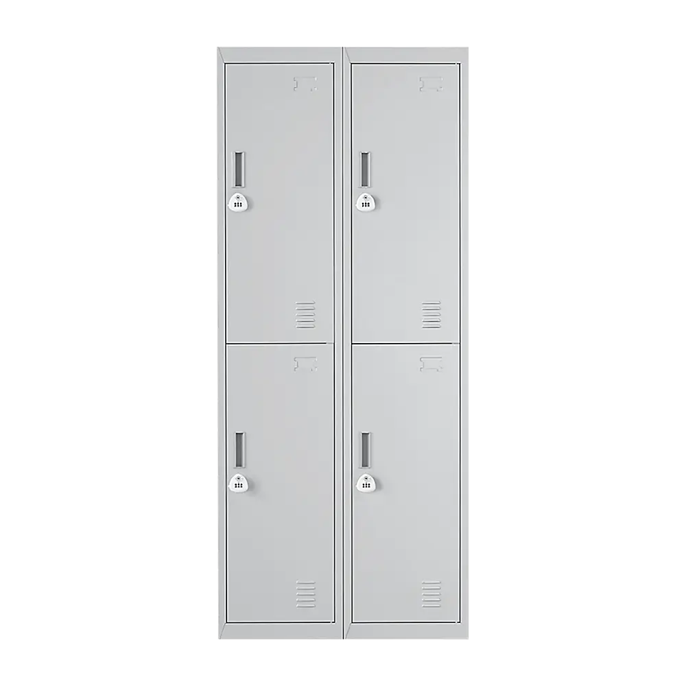 Four-Door Office Gym Shed Storage Locker - Furniture > Office